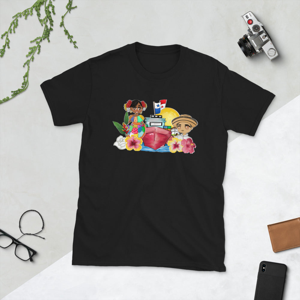 Panama Conga Pollera y Amigos Unisex T-Shirt