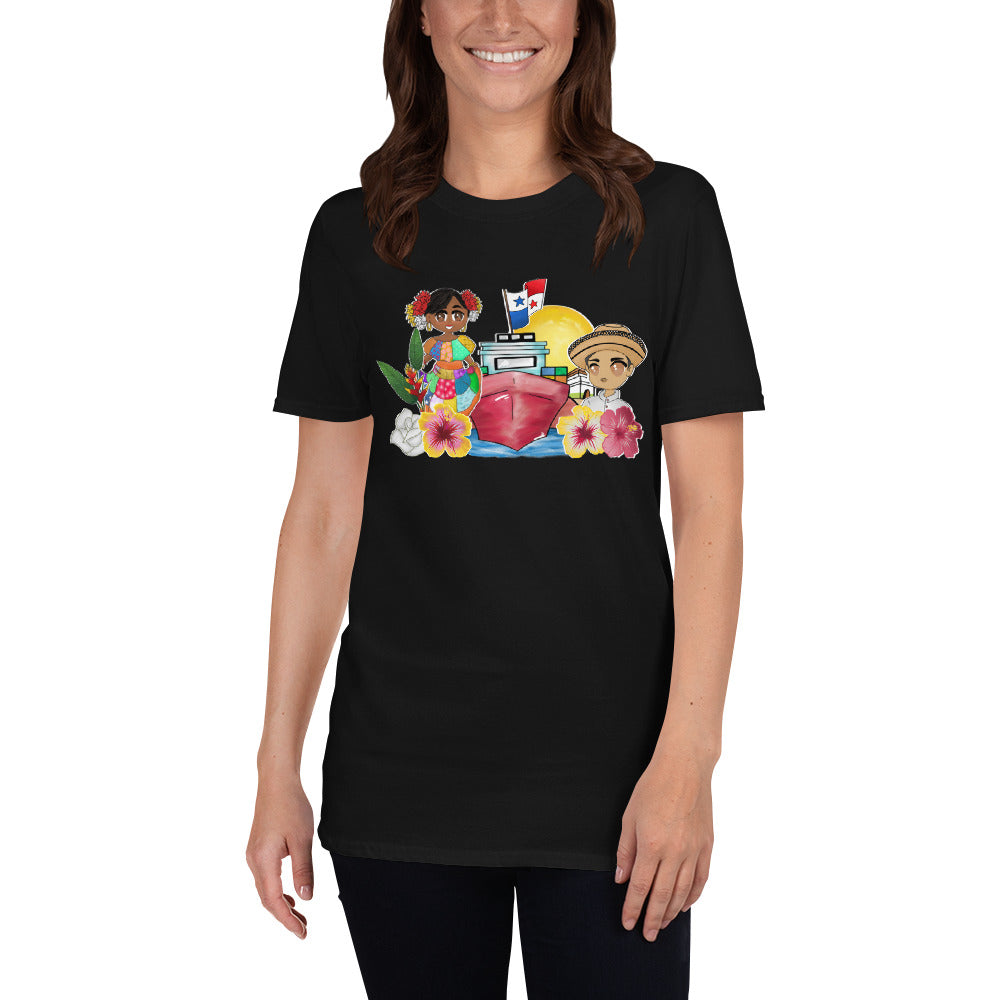 Panama Conga Pollera y Amigos Unisex T-Shirt