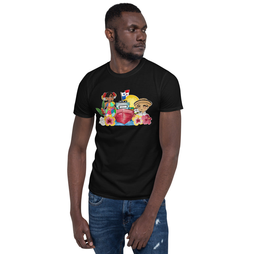 Panama Conga Pollera y Amigos Unisex T-Shirt