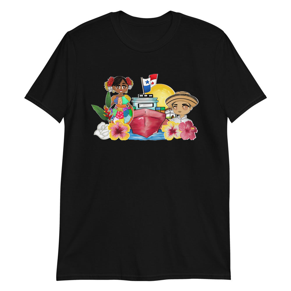 Panama Conga Pollera y Amigos Unisex T-Shirt