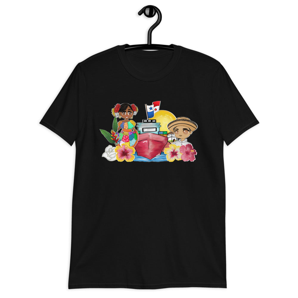 Panama Conga Pollera y Amigos Unisex T-Shirt