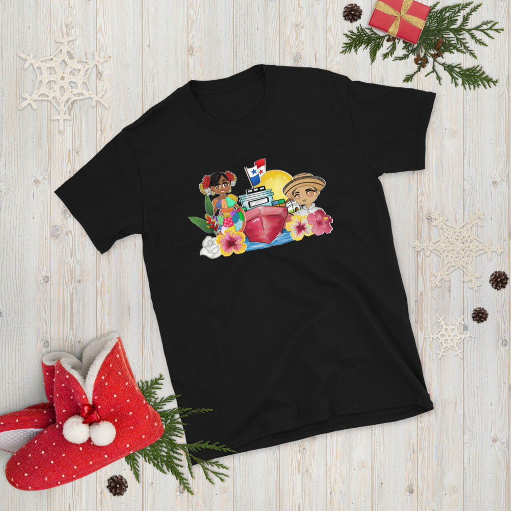 Panama Conga Pollera y Amigos Unisex T-Shirt