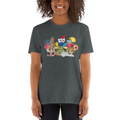 Panama Conga Pollera y Amigos Unisex T-Shirt