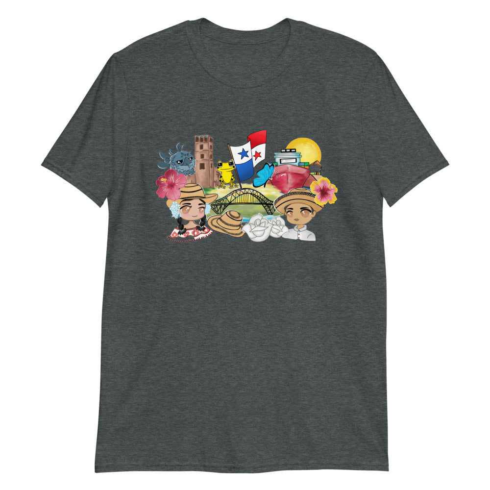 Panama Conga Pollera y Amigos Unisex T-Shirt