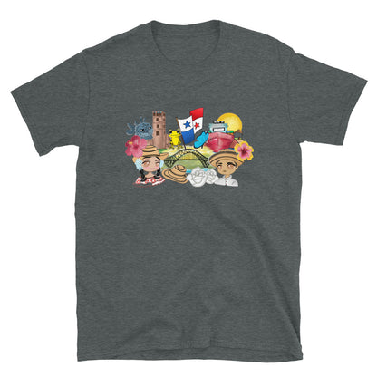 Panama Conga Pollera y Amigos Unisex T-Shirt