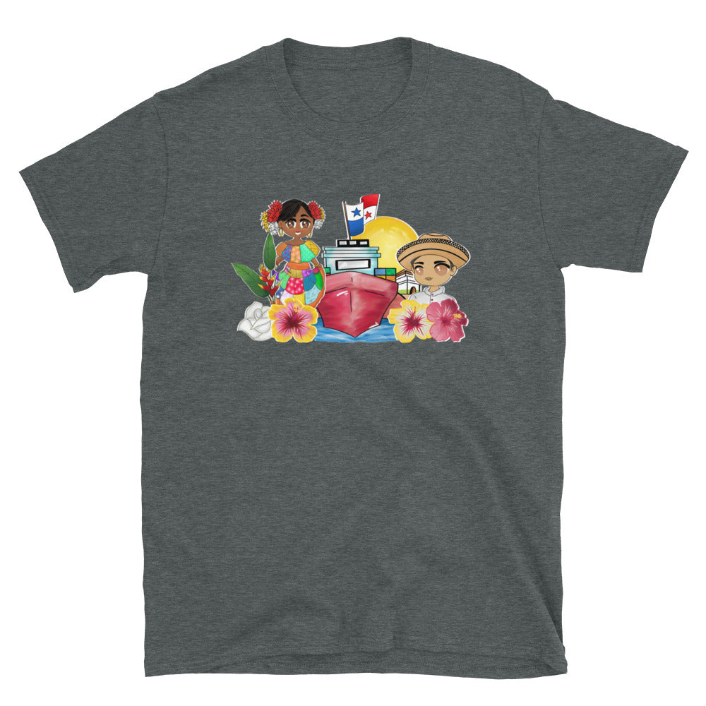 Panama Conga Pollera y Amigos Unisex T-Shirt