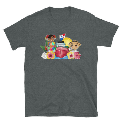 Panama Conga Pollera y Amigos Unisex T-Shirt