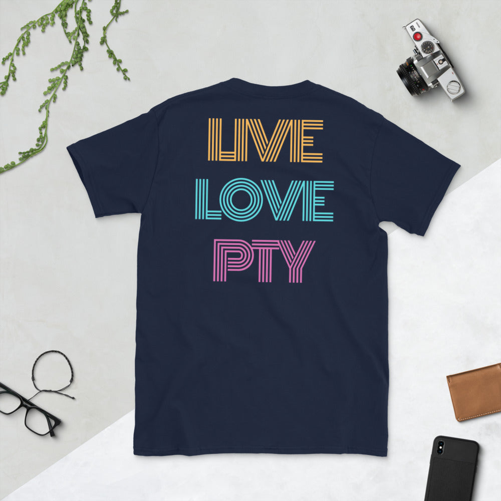 Live Love PTY Panama Short-Sleeve Unisex T-Shirt
