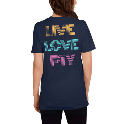 Live Love PTY Panama Short-Sleeve Unisex T-Shirt
