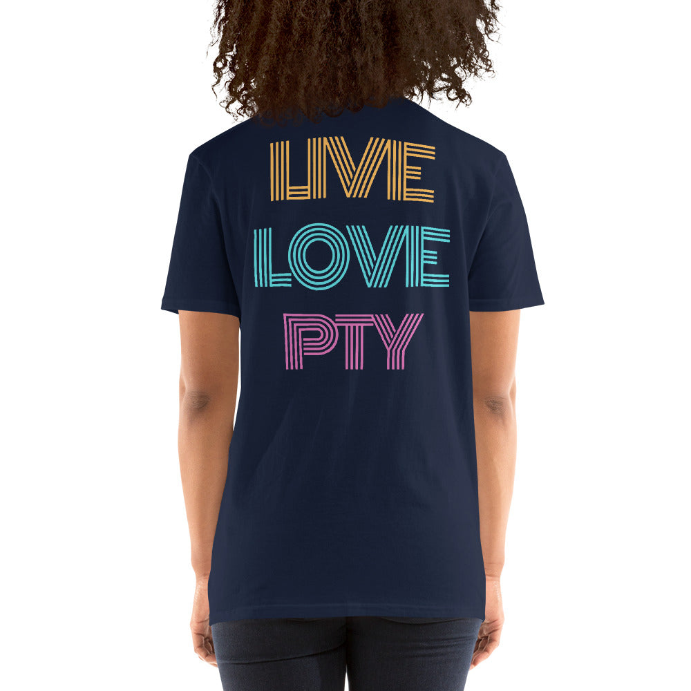 Live Love PTY Panama Short-Sleeve Unisex T-Shirt
