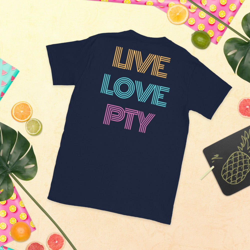 Live Love PTY Panama Short-Sleeve Unisex T-Shirt