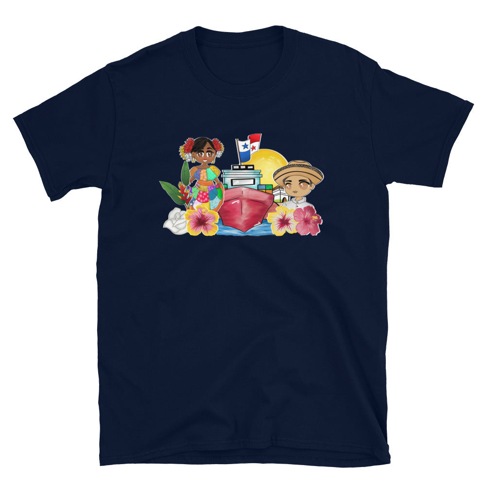 Panama Conga Pollera y Amigos Unisex T-Shirt