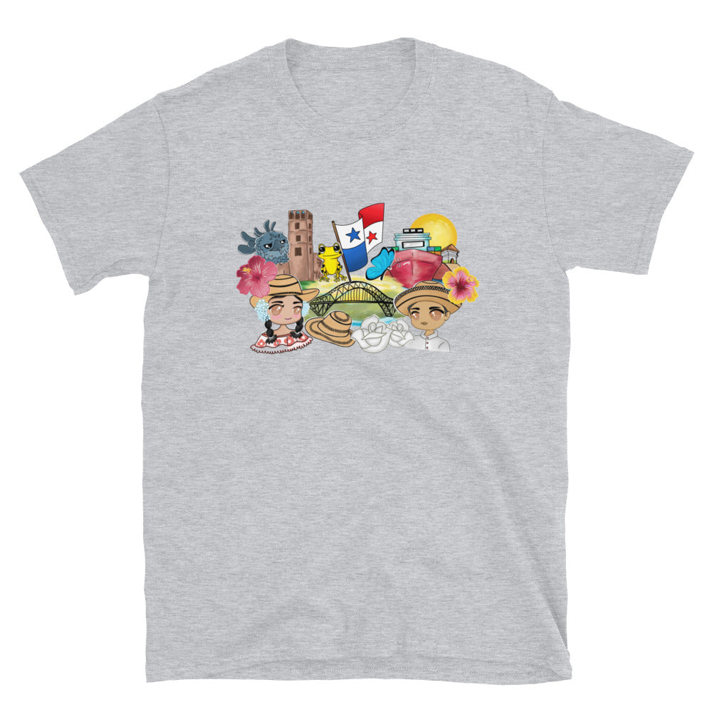 Panama Conga Pollera y Amigos Unisex T-Shirt