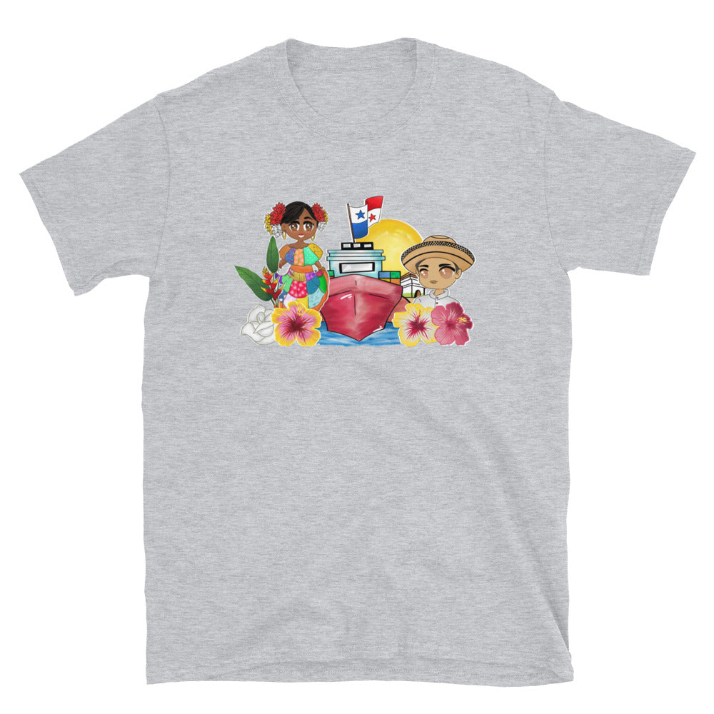 Panama Conga Pollera y Amigos Unisex T-Shirt