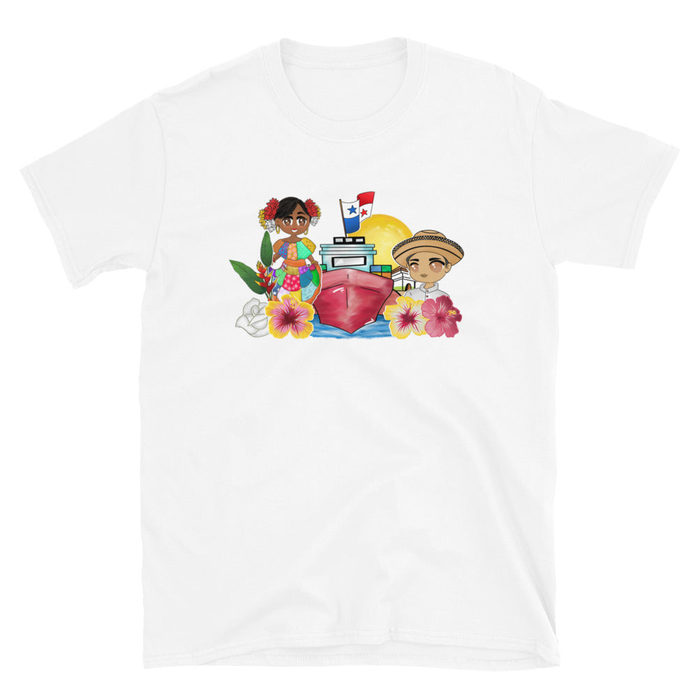 Panama Conga Pollera y Amigos Unisex T-Shirt