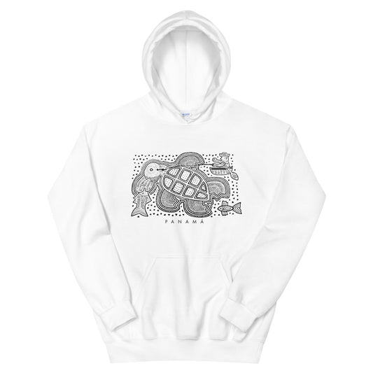 Panama Turtle Unisex Hoodie