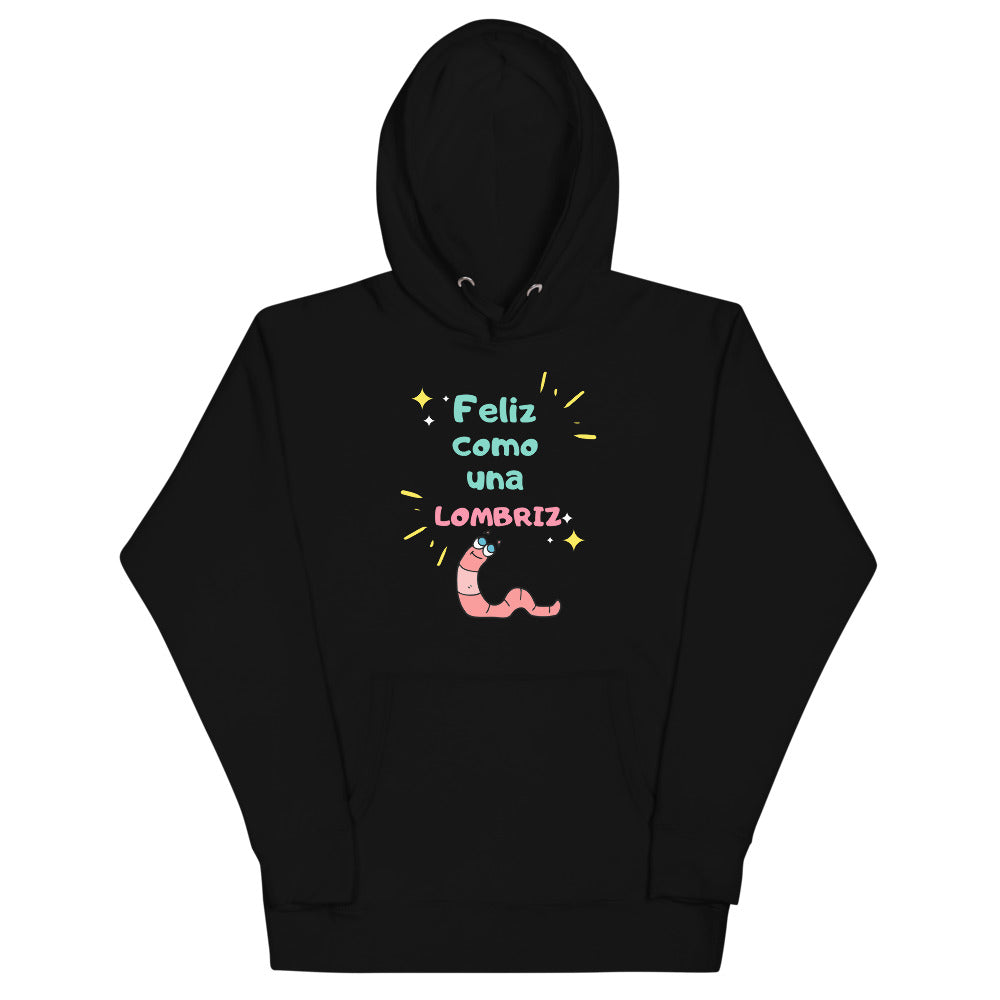 Panama Feliz Como Una Lombriz Unisex Hoodie