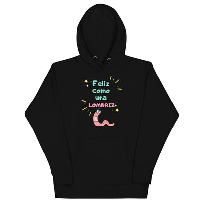 Panama Feliz Como Una Lombriz Unisex Hoodie