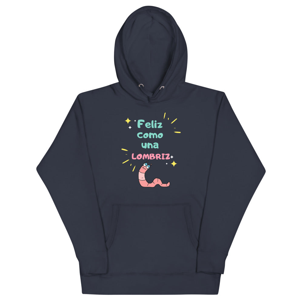 Panama Feliz Como Una Lombriz Unisex Hoodie