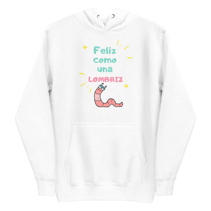 Panama Feliz Como Una Lombriz Unisex Hoodie