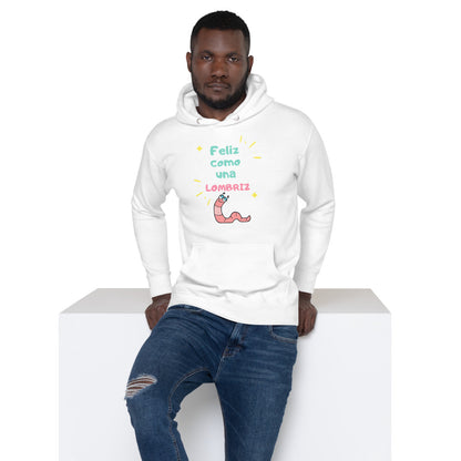 Panama Feliz Como Una Lombriz Unisex Hoodie