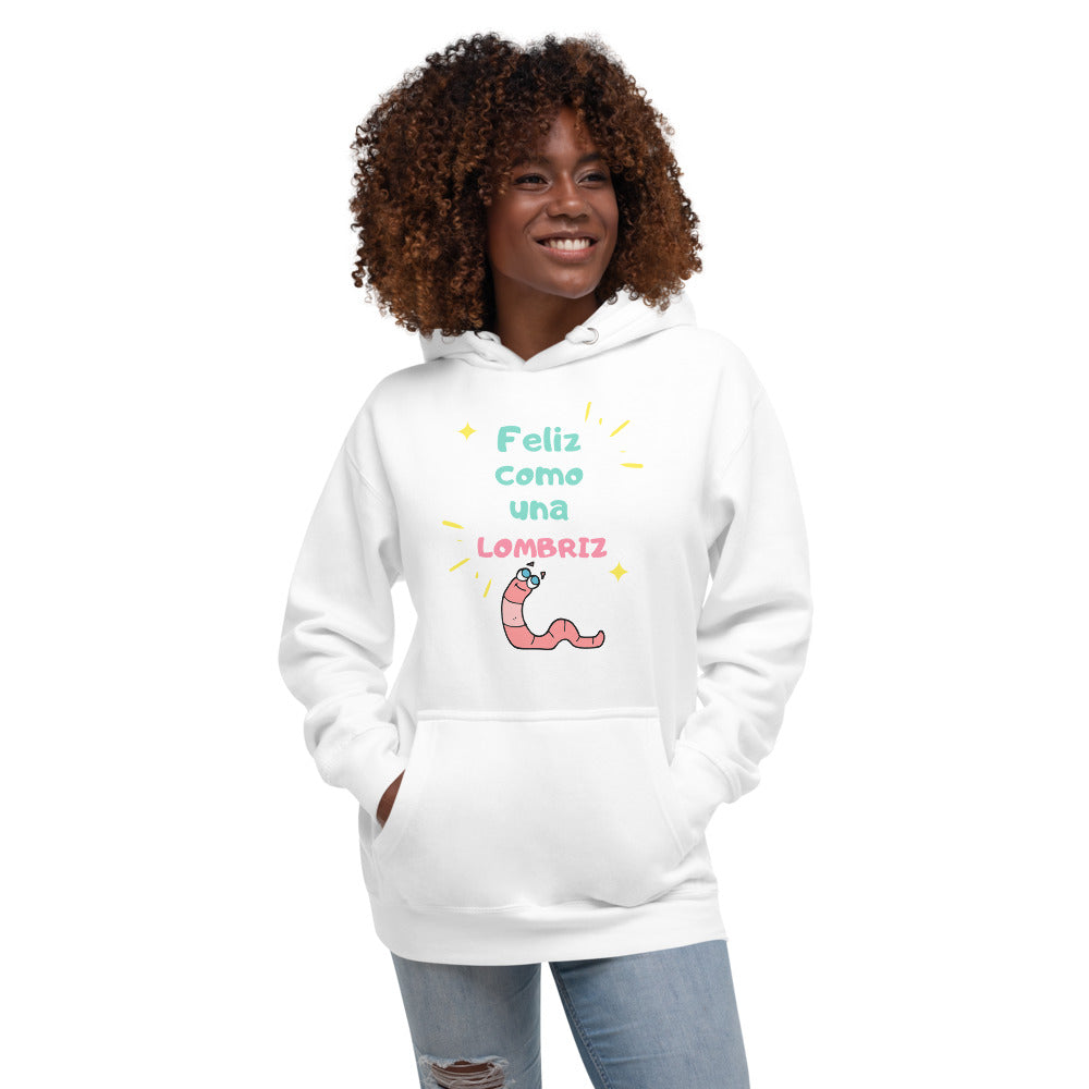 Panama Feliz Como Una Lombriz Unisex Hoodie