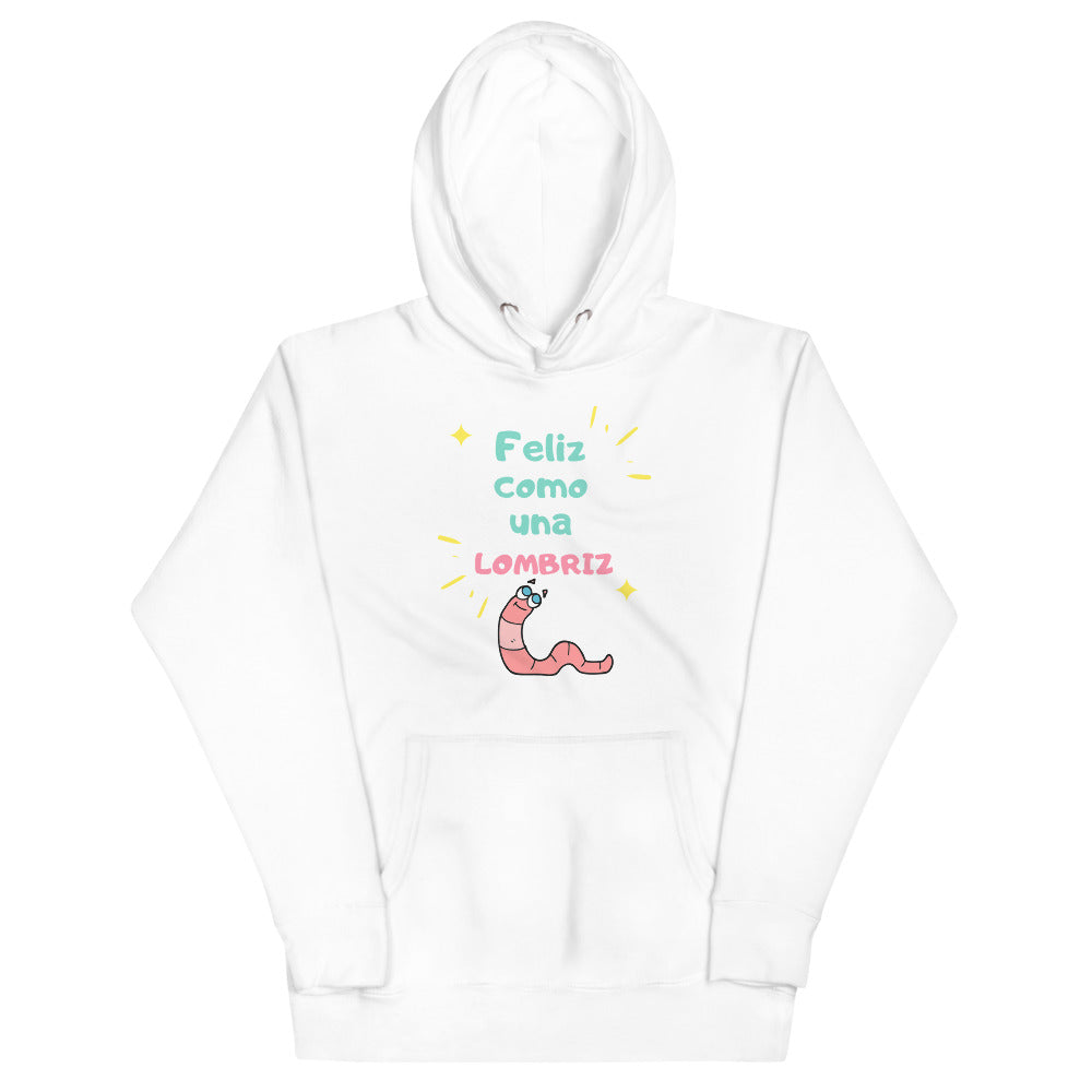 Panama Feliz Como Una Lombriz Unisex Hoodie