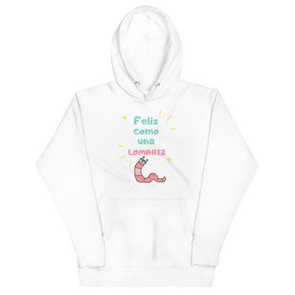 Panama Feliz Como Una Lombriz Unisex Hoodie