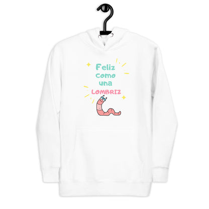 Panama Feliz Como Una Lombriz Unisex Hoodie