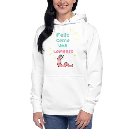 Panama Feliz Como Una Lombriz Unisex Hoodie