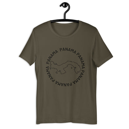 Panama Map Unisex T-Shirt