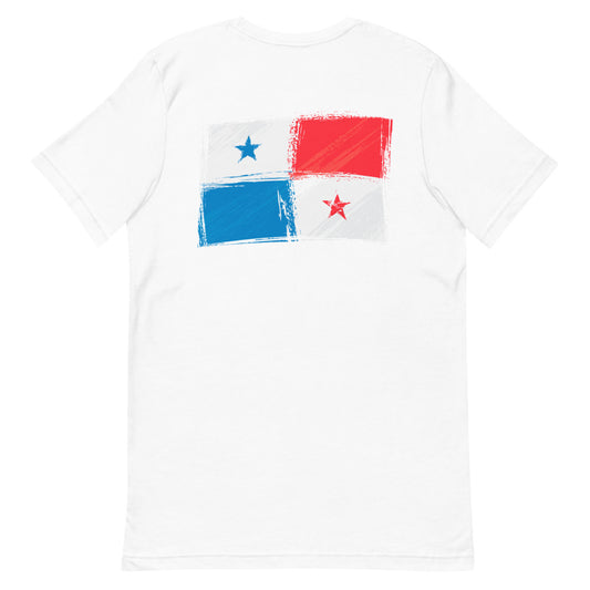 Panama Flag T-Shirt Design in the Back