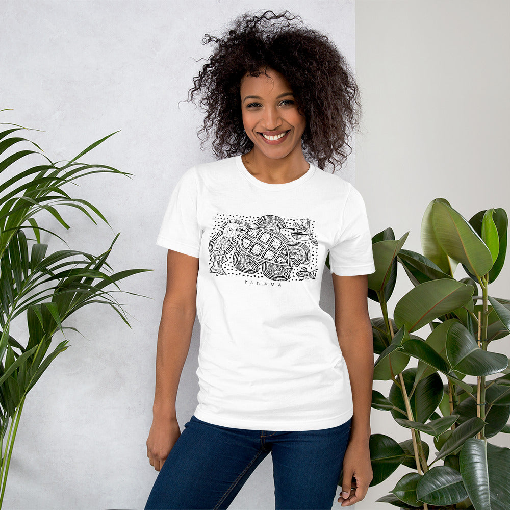 Panama Turtle Unisex T-Shirt