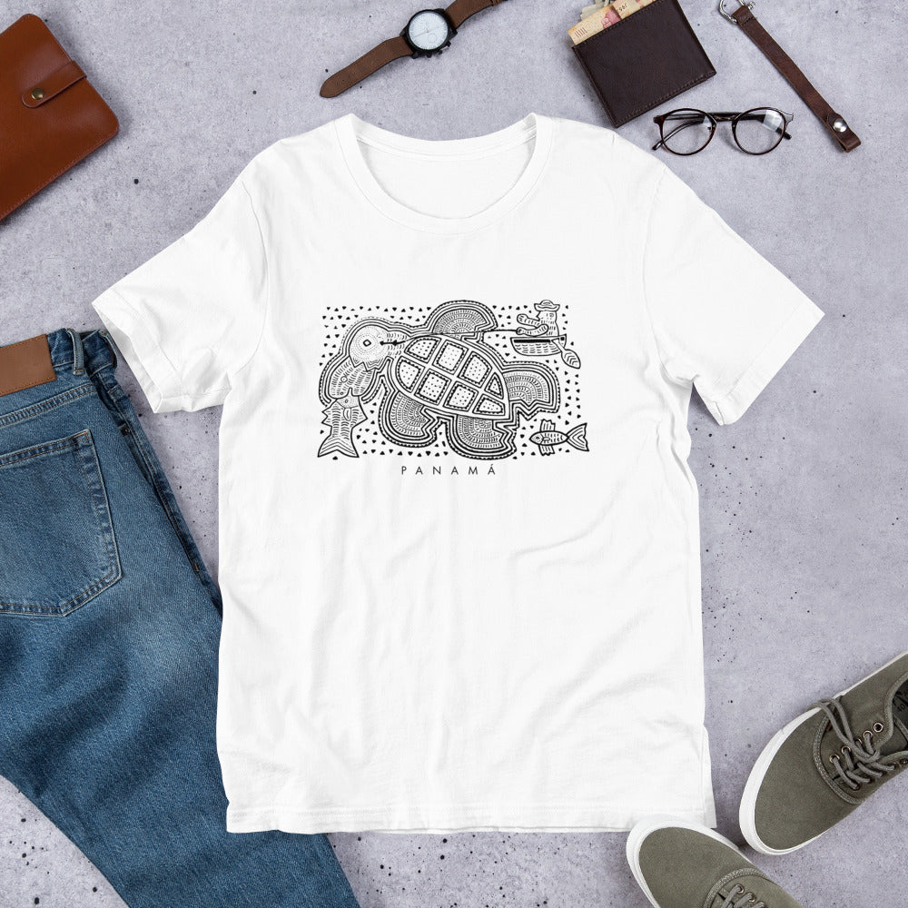 Panama Turtle Unisex T-Shirt