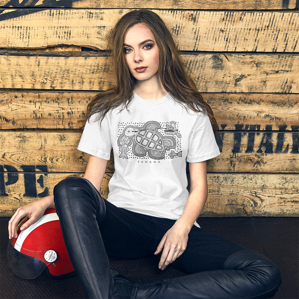 Panama Turtle Unisex T-Shirt