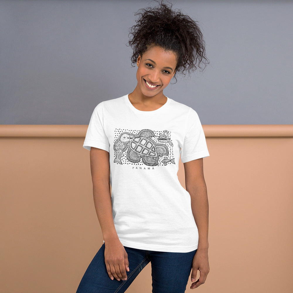 Panama Turtle Unisex T-Shirt