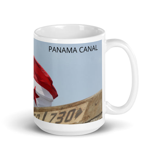 Panama Canal Flag Coffee Mug